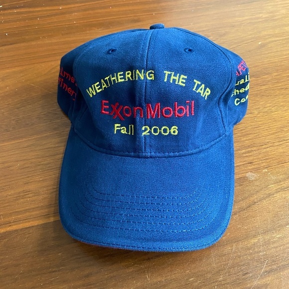 Exxon Mobil Weathering The Tar Fall 2006 Hat - Picture 1 of 5